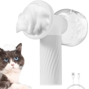 Cepillo de Baño Espumante para Mascotas