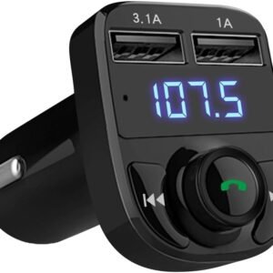 Transmisor FM Bluetooth para Carro con Manos Libres