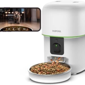 Comedero Automático para Gatos con Cámara