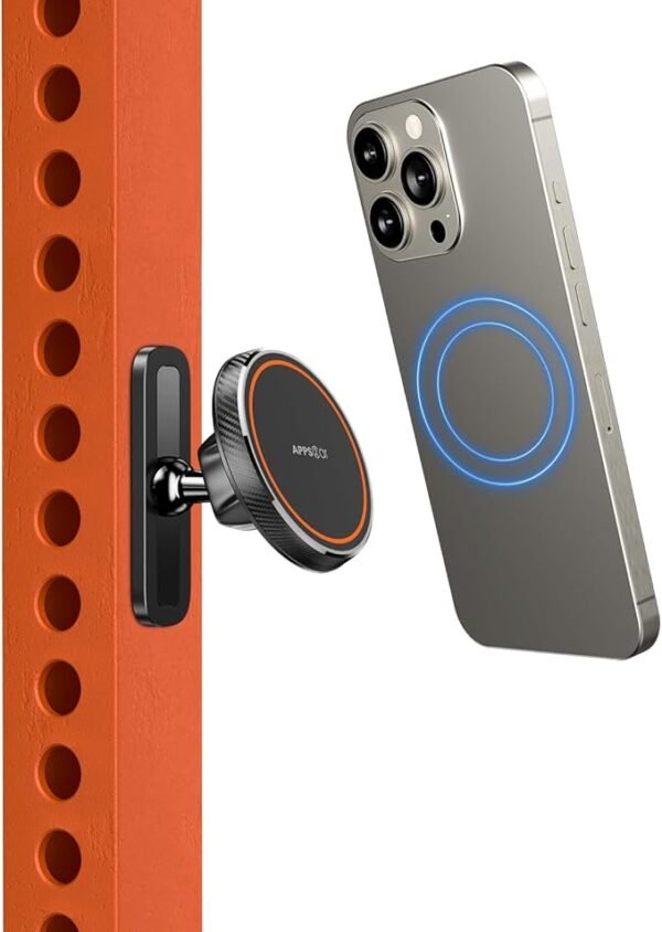 Soporte Magnético para Celular - Base Metálica con Giro 360°