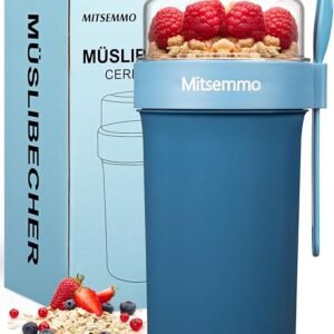 Contenedor de Yogurt y Cereal para Llevar
