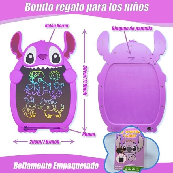 Pizarra LCD Infantil - Con Borrado Mágico y Protección Ocular