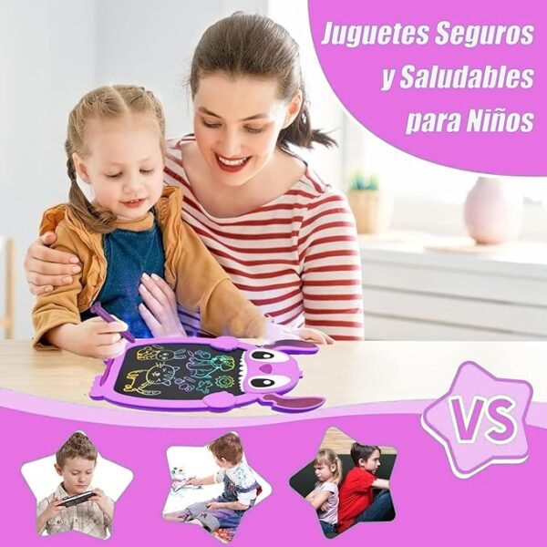 Pizarra LCD Infantil - Con Borrado Mágico y Protección Ocular