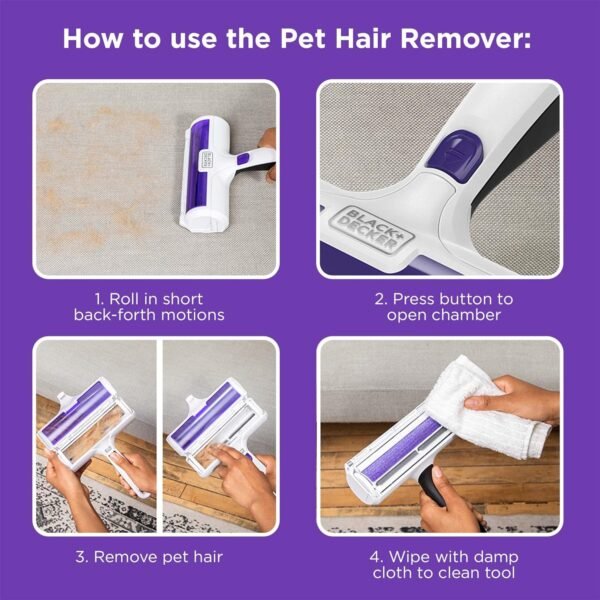 Removedor de Pelo para Mascotas BLACK+DECKER